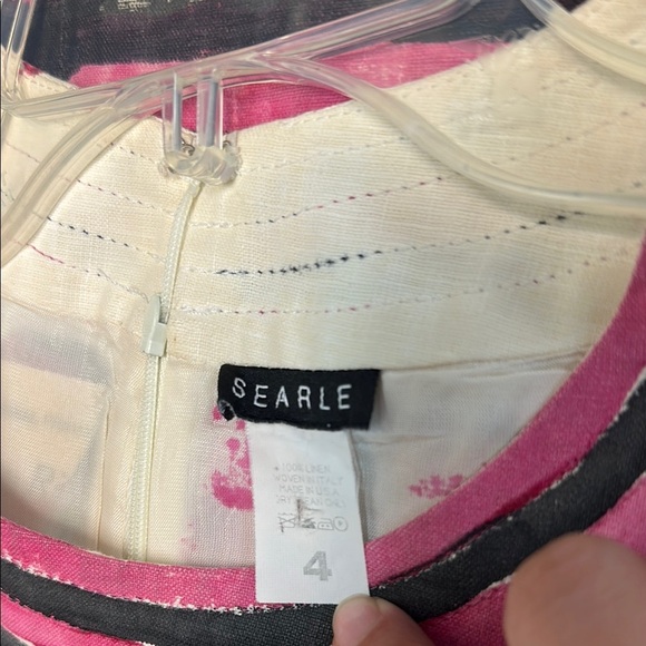 Searle Red and White Ruffled Halter Mini Dress - Picture 4 of 4